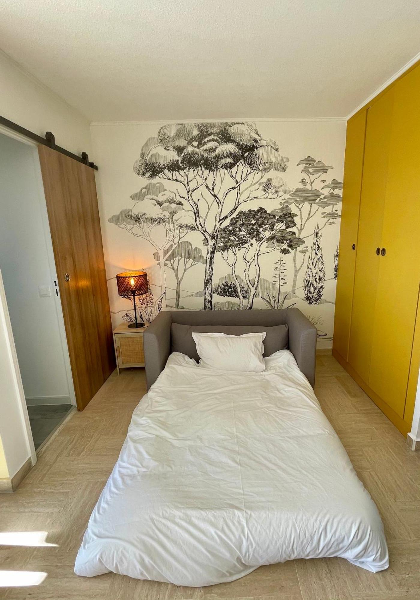 Studio Avec Vue Sur Marina Et Mer - 2 Adultes Et 1 Enfant Maximum Mandelieu Eksteriør billede